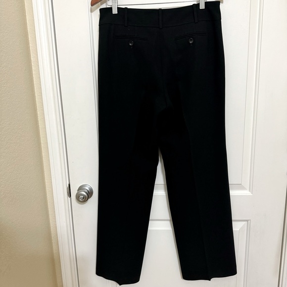 Ann Taylor Margo wide leg black pants 8 - Picture 3 of 5